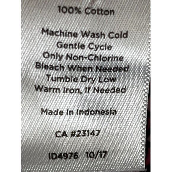 Talbots Floral Top L Pink Tropical Resort Workwear Classic Preppy Colorful Retro - Picture 12 of 14